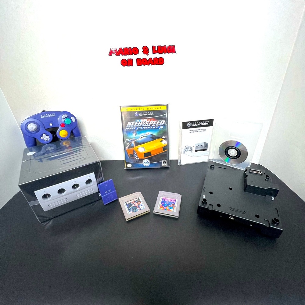 Nintendo Gamecube & Gameboy Player Bundle